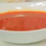 طريقة عمل شوربة الطماطم والثوم المشوي بالحمص