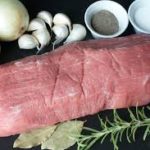 روستو اللحم بالخضار بالروزماري