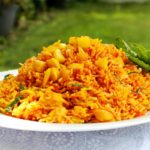 طريقة اعداد أرز بالبطاطس والزعفران